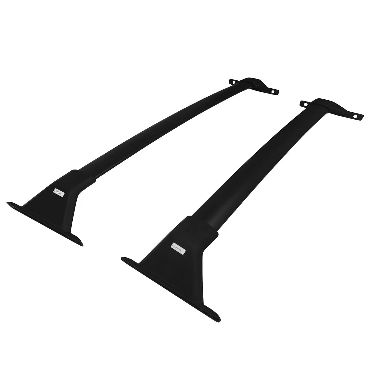 Ikon Motorsports Roof Rack Compatible With 2018-2024 Ford Expedition & Lincoln Navigator Black Top Roof Rack Cross Bar Cargo Luggage Carrier Aluminum 6PCSize