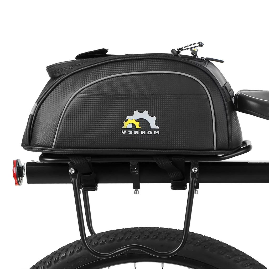 Waterproof Cycling Insulated Cooler Bag MTB Bike Trunk Bag Rear Rack Bag Sizetorage Luggage Carrier Bag Pannier