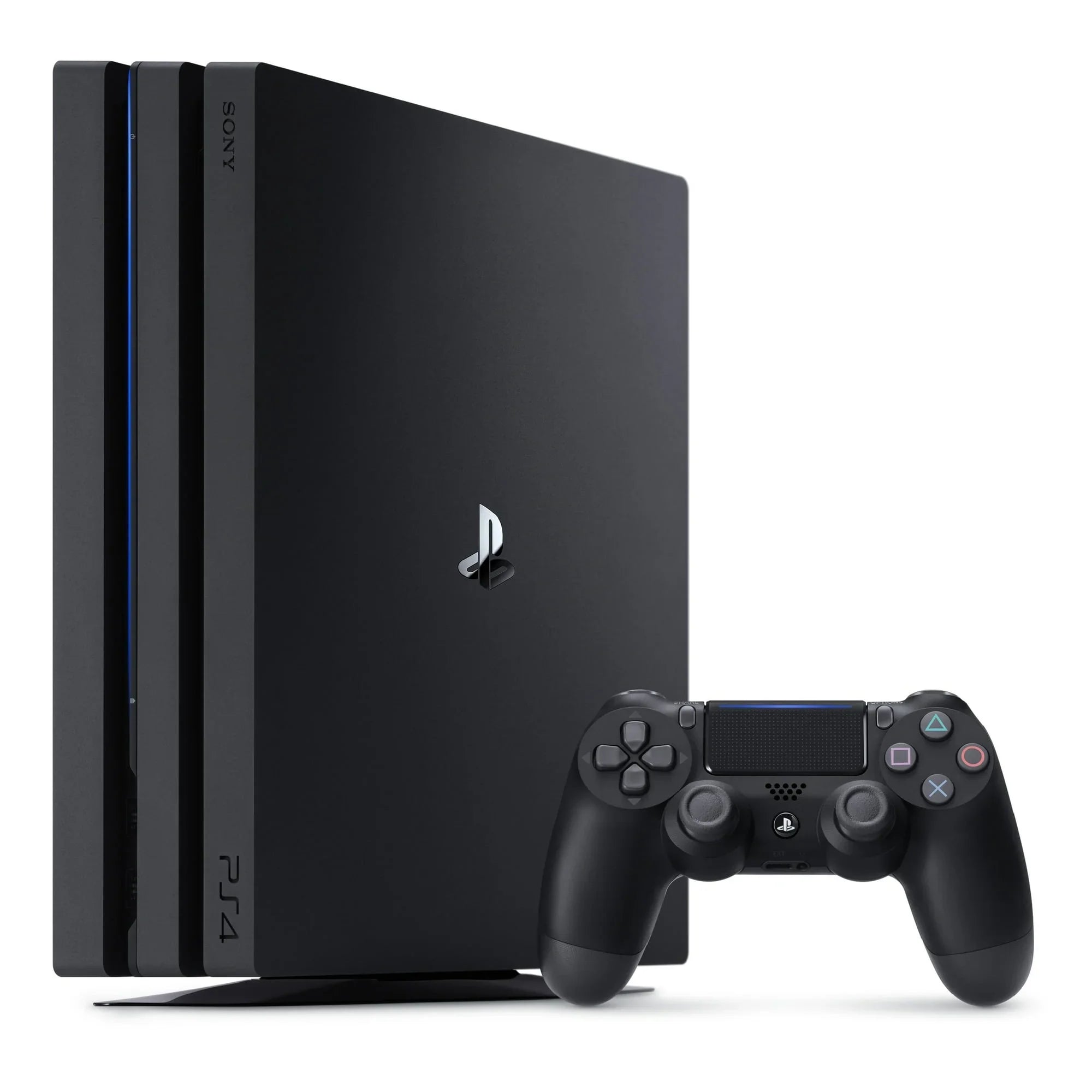 Sizeony PlaySizetation 4 Pro 1TB Gaming Console Black with Charging Dock Headset 2 Controller Bolt Axtion Like New