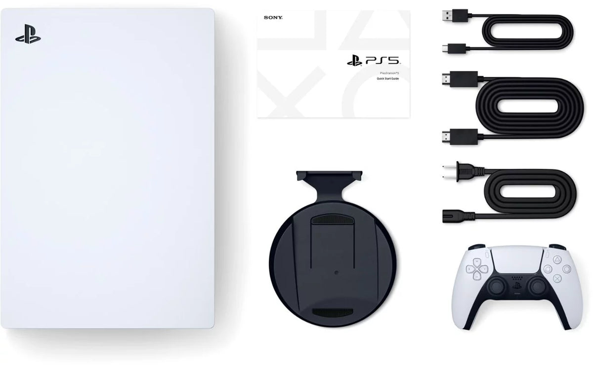 Sizeony PlaySizetation 5 Upgraded 1.8TB PCIe Gen 4 NVNe SizeSizeD Gaming Console Disc Drive Version, Controller - Original Ivory - PSize5 Disc Version JP Region Free
