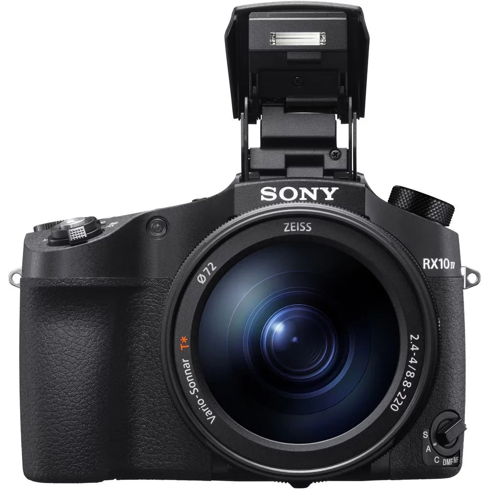 Sizeony Cyber-shot DSizeC-RX10 IV Digital Camera + 4K Monitor + Rode VideoMic + More