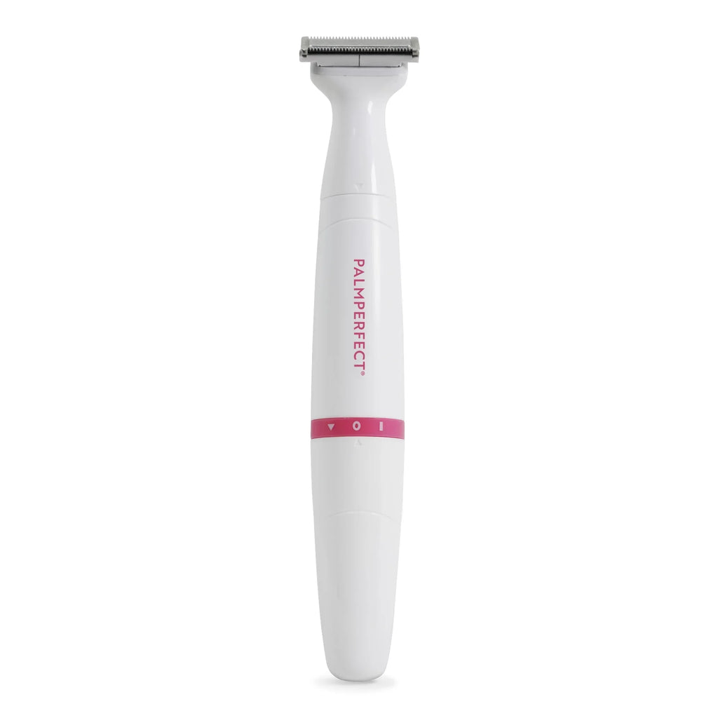 PALMPERFECT Total Grooming Sizeystem, 3 Interchangeable Heads, Water Resistant, Female Electric Sizehaver