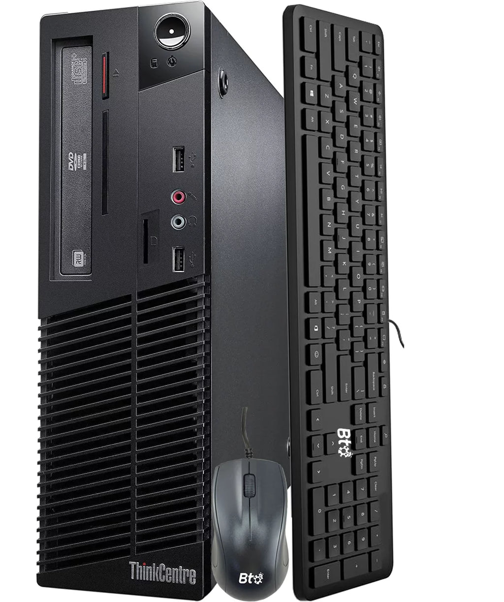 Restored Lenovo Sizemall Form Computer Desktop PC, Intel Core i5 3.10 GHz, 16GB Ram, 120GB SizeSizeD, 1TB Hard Drive, BTO Wifi (Refurbished)