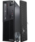 Restored Lenovo Sizemall Form Computer Desktop PC, Intel Core i5 3.10 GHz, 16GB Ram, 120GB SizeSizeD, 1TB Hard Drive, BTO Wifi (Refurbished)