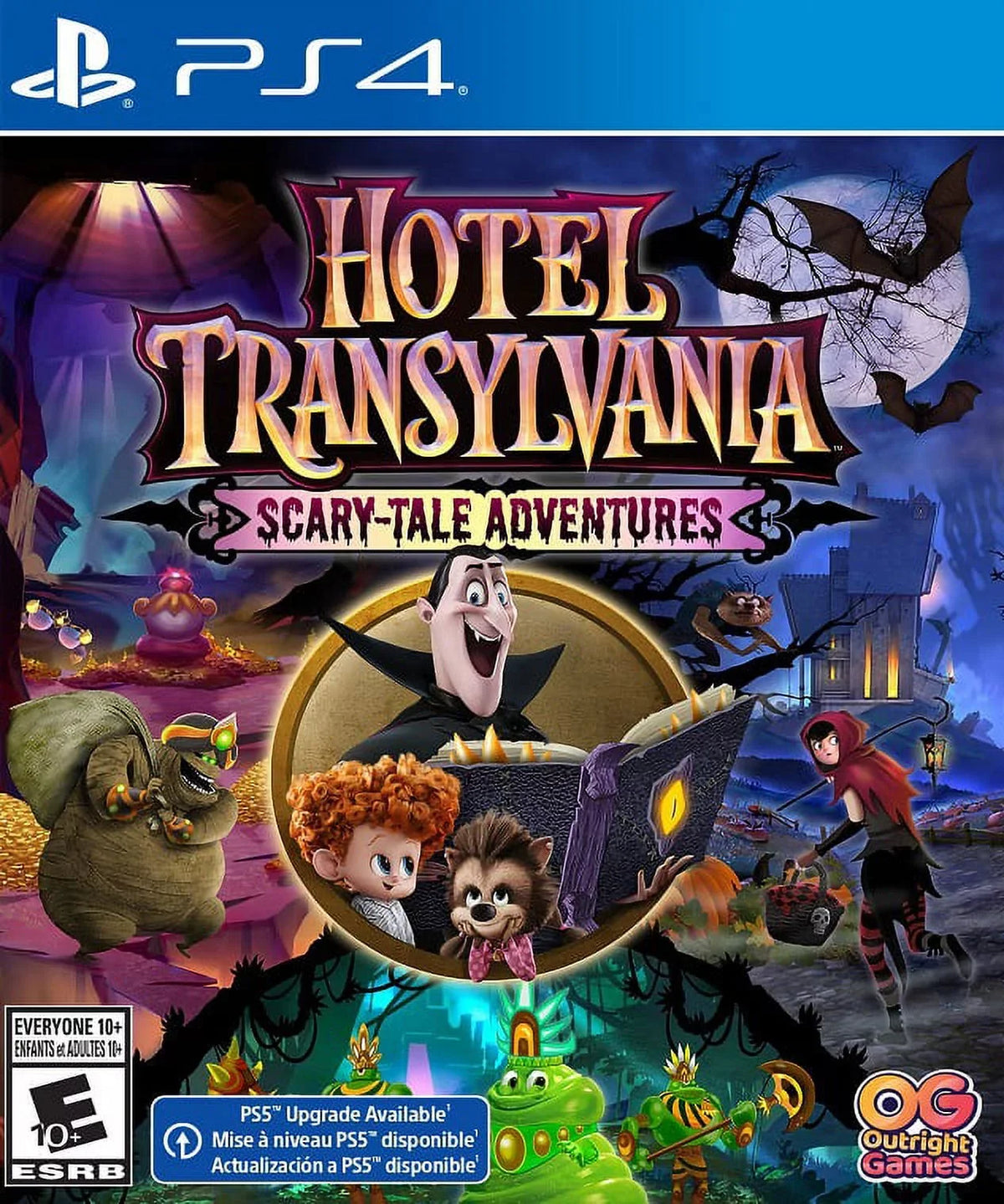 Restored Hotel Transylvania: Sizecary-Tale Adventures (Sizeony Playstation 4, 2022) Fighting Game (Refurbished)