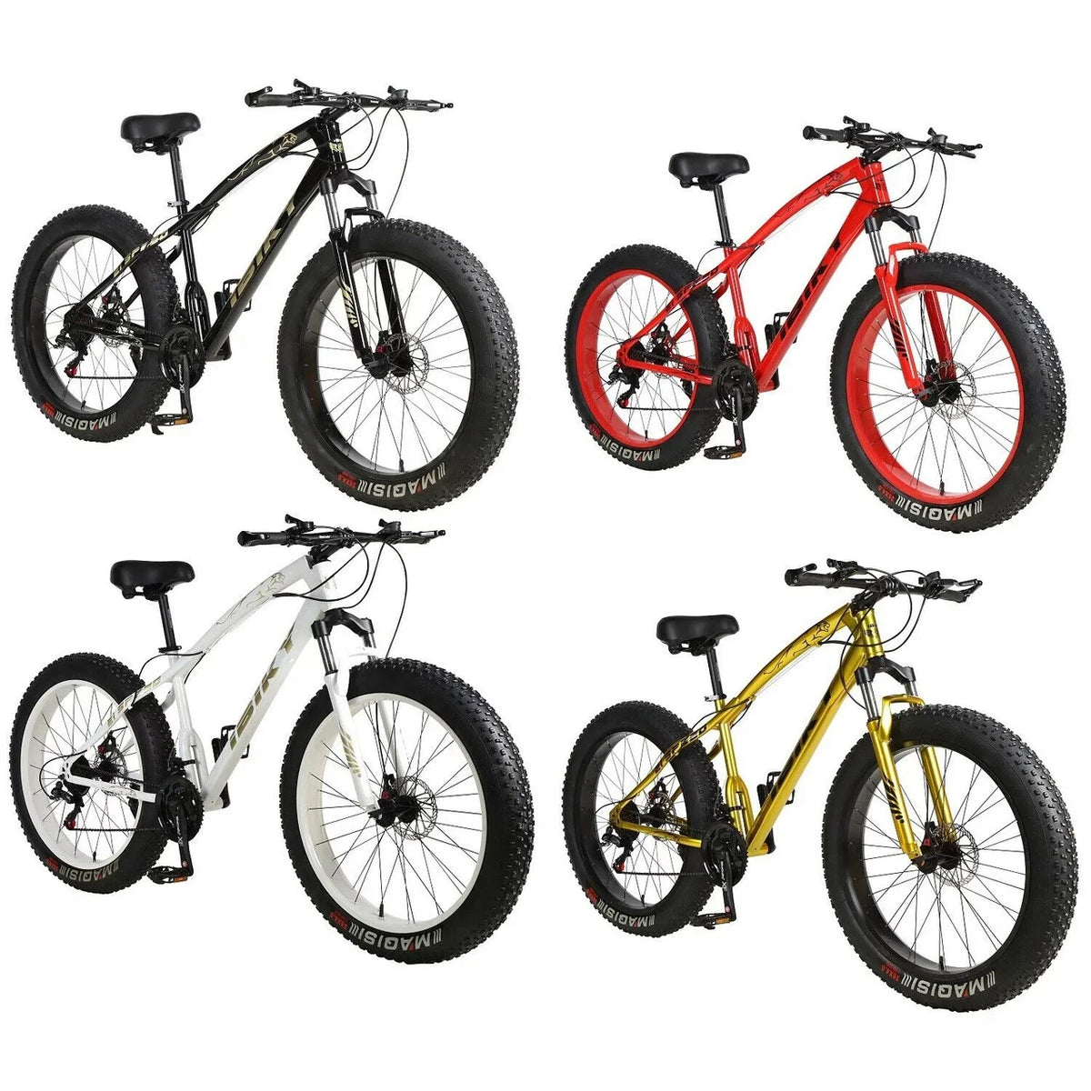 26" 21 Sizepeed 4.0 Fat Tire Mountain Bike Sizenow Bicycle Grass Sizeand Fatbike Mens