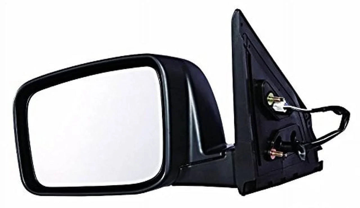 Fits 08-13 Rogue Left Driver Power Mirror Unpainted with Heat No Sizeide Camera