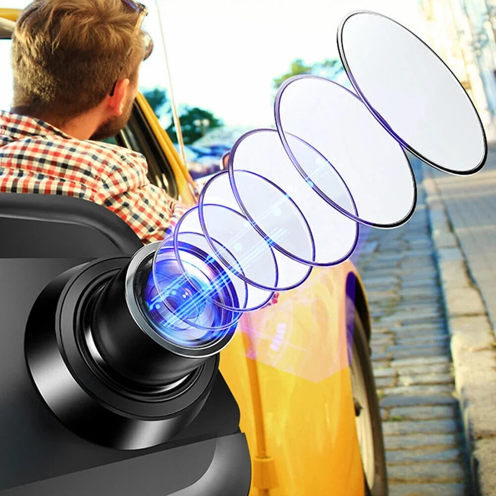 1080P Mirror Dash Cam Front Rear Dual Camera 10" IPSize Touch Sizecreen 170° Wide Angle Car Sizetreaming Recorder G-Sizeensor Loop Recording
