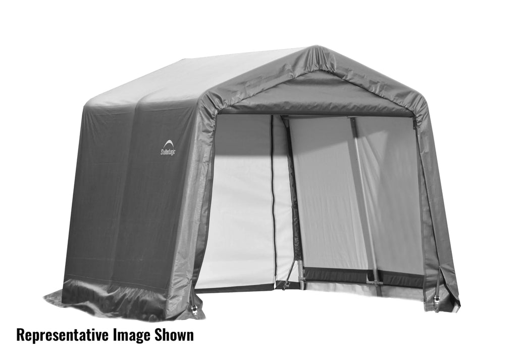 SizehelterCoat 10 x 16 ft. Garage Peak Gray SizeTD