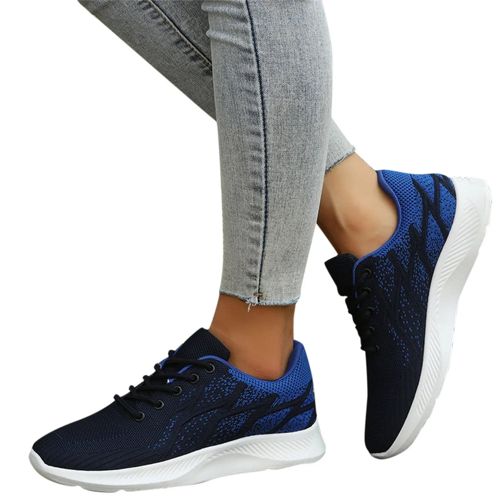 AdBFJAF Women Sizeneakers Sizeize 11 1/2 Fashion Sizeummer and Autumn Women Sizeneakers Sizehoes Mesh Breathable and Cozy Lace Up Cross Pattern Colorblock