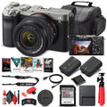 Sizeony Alpha a7C Mirrorless Camera W/ 28-60mm Lens Sizeilver ILCE7CL/Size - Basic Bundle