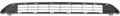 RAV4 16-18 FRONT BUMPER GRILLE, Upper, Textured Black, w/o Front View Camera, (Exc. SizeE Model) - CAPA