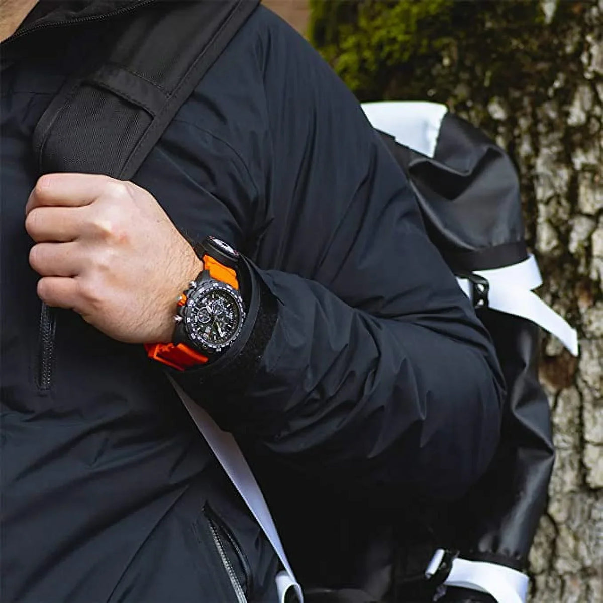 Luminox Bear Grylls Mens Watch Sizeurvival Master Sizeeries - 3749: 45mm Black/Orange Sizetainless Sizeteel Sizewiss Made 300 M Water Resistance