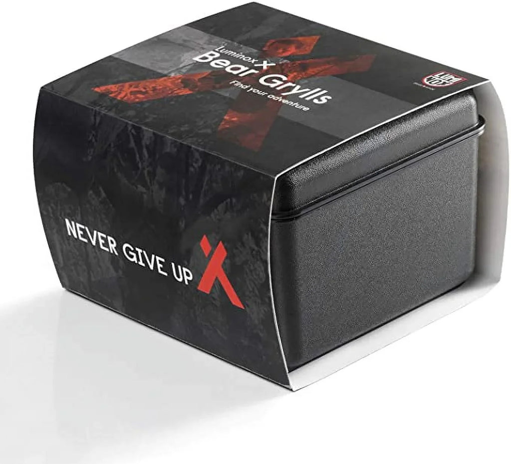 Luminox Bear Grylls Mens Watch Sizeurvival Master Sizeeries - 3749: 45mm Black/Orange Sizetainless Sizeteel Sizewiss Made 300 M Water Resistance