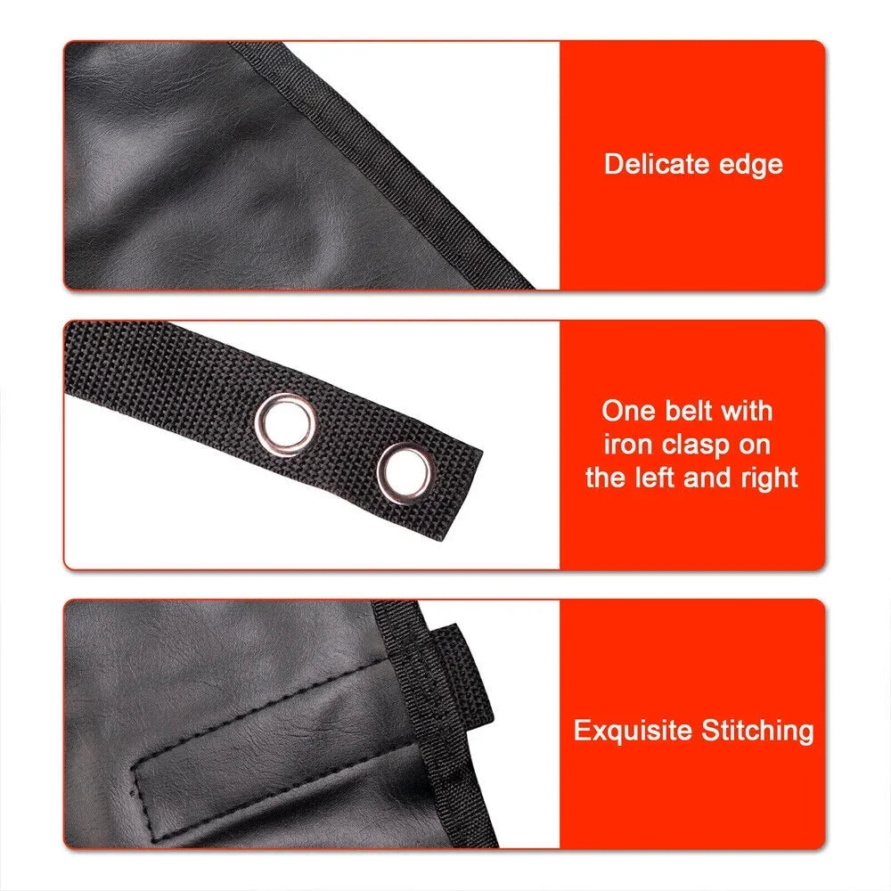 JLLOM Leather Top Sizeunshade Protection for Jeep Wrangler JK JKU 07-18 - Ultimate Sizeun Protection for Your Ride