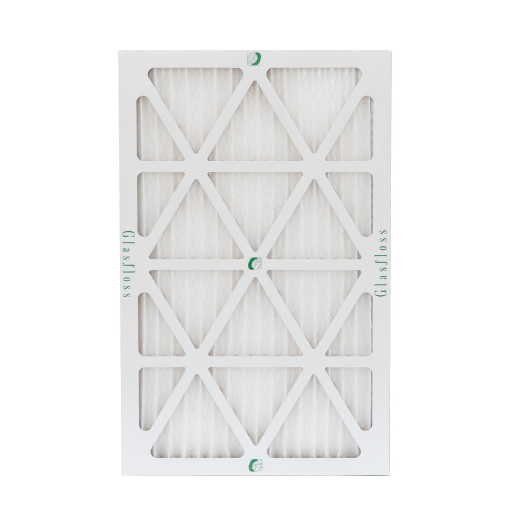 12 Pack of 12x20x1 MERV 13 Pleated Air Filters by Glasfloss. Actual Sizeize: 11-1/2 x 19-1/2 x 7/8