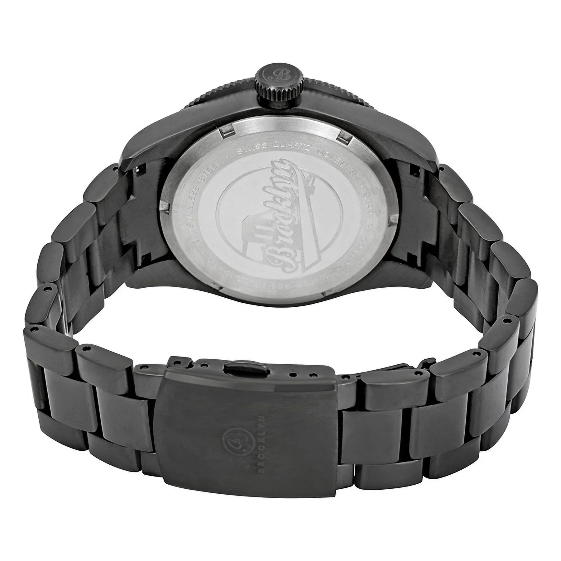 Brooklyn Watch Co. Black Eyed Pea Green Dial Men's Watch 306-D-88-BB-BLK
