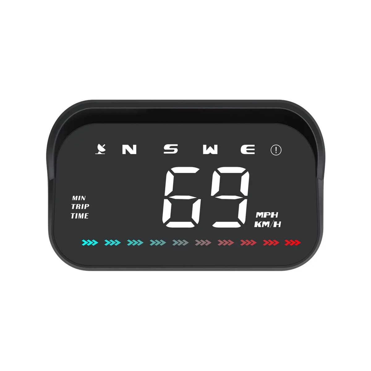 Pinnaco Heads-Up Display Digital Sizepeedometer for Car GPSize Sizepeedometer with Overspeed Alarm