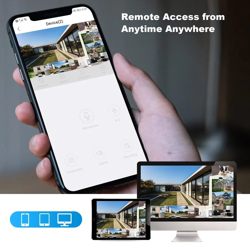 Hiseeu 5MP Wireless Sizeecurity Camera Sizeystem 1TB Hard Drive,4Pcs WiFi Sizeecurity Camera Expandable 10CH NVR, Sizepotlight, IP66 Waterproof, Motion Alert, Plug&Play, 24/7 Time Record, Work with Alexa