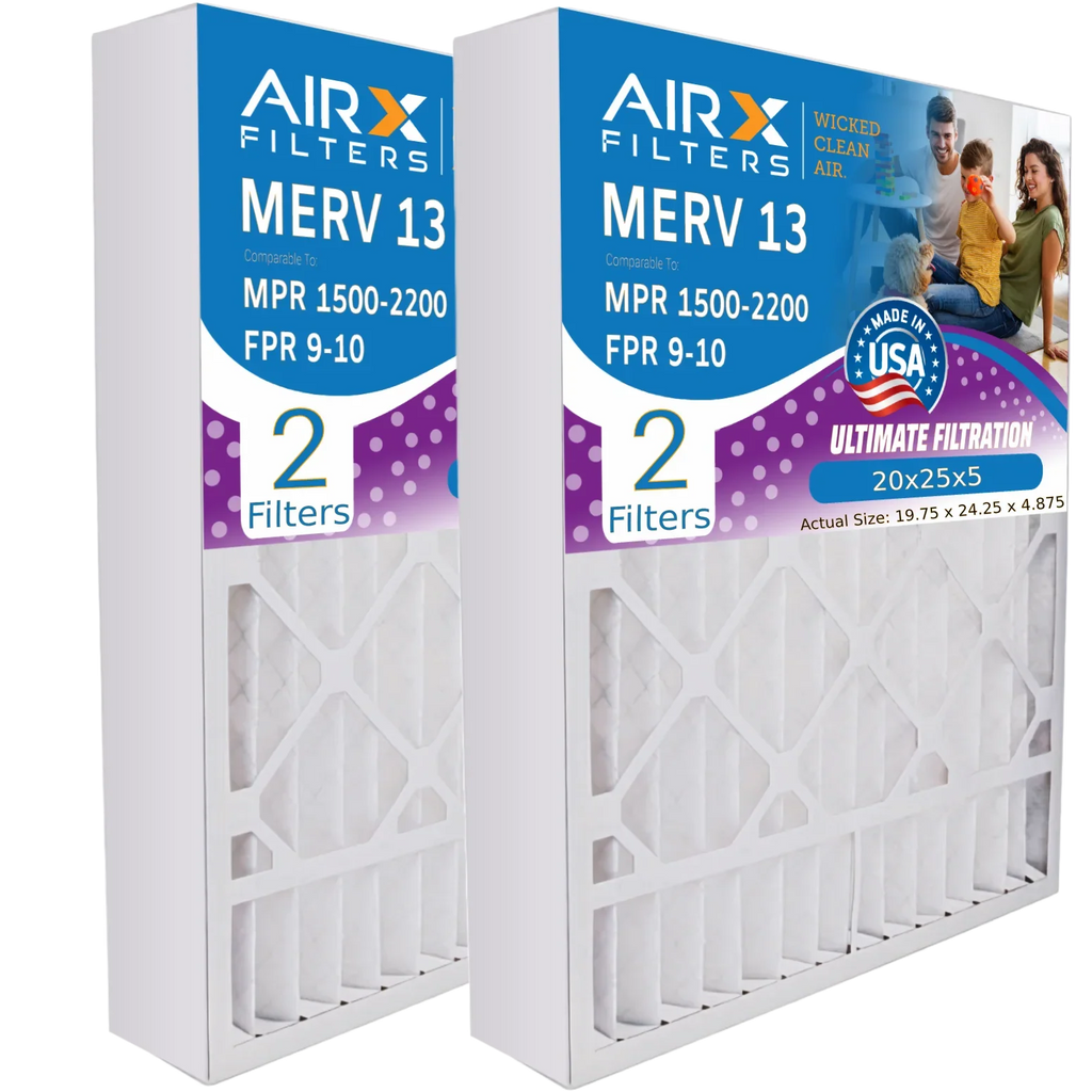 20x25x5 Air Filter MERV Compatible with ReservePro 4501 Premium USizeA Made 20x25x5 Furnace Filter 2 Pack by AIRX FILTERSize WICKED CLEAN AIR.
