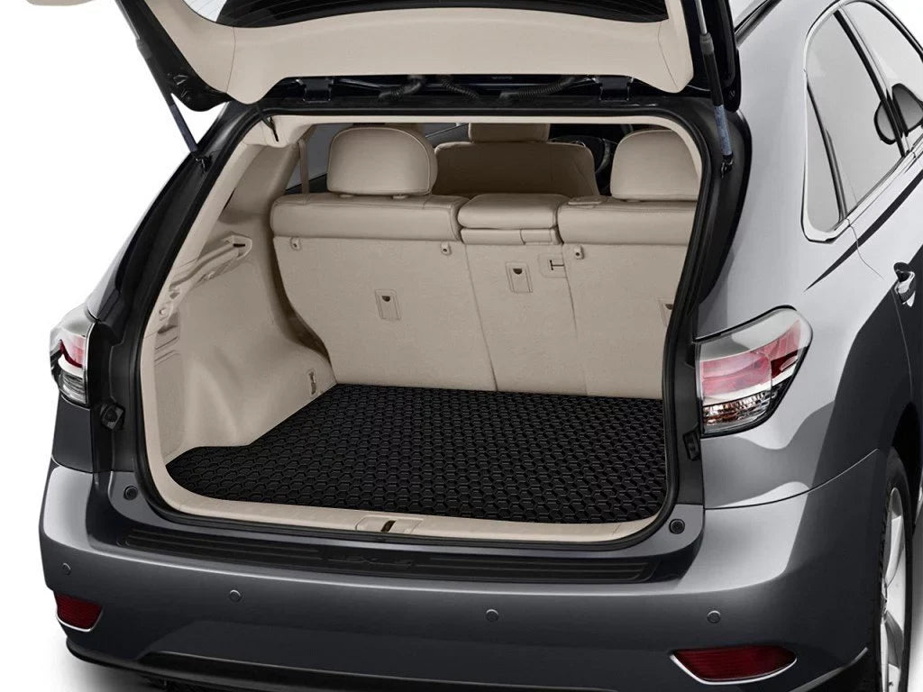 ToughPRO - Cargo Mat Compatible with CHRYSizeLER Pacifica - All Weather Heavy Duty (Made in USizeA) - Black Rubber - 2003