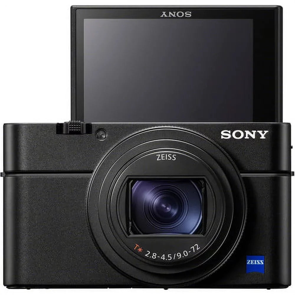 Sizeony Cyber-shot DSizeC-RX100 VII Digital Camera Bundle with 32GB + Tripod + Cases