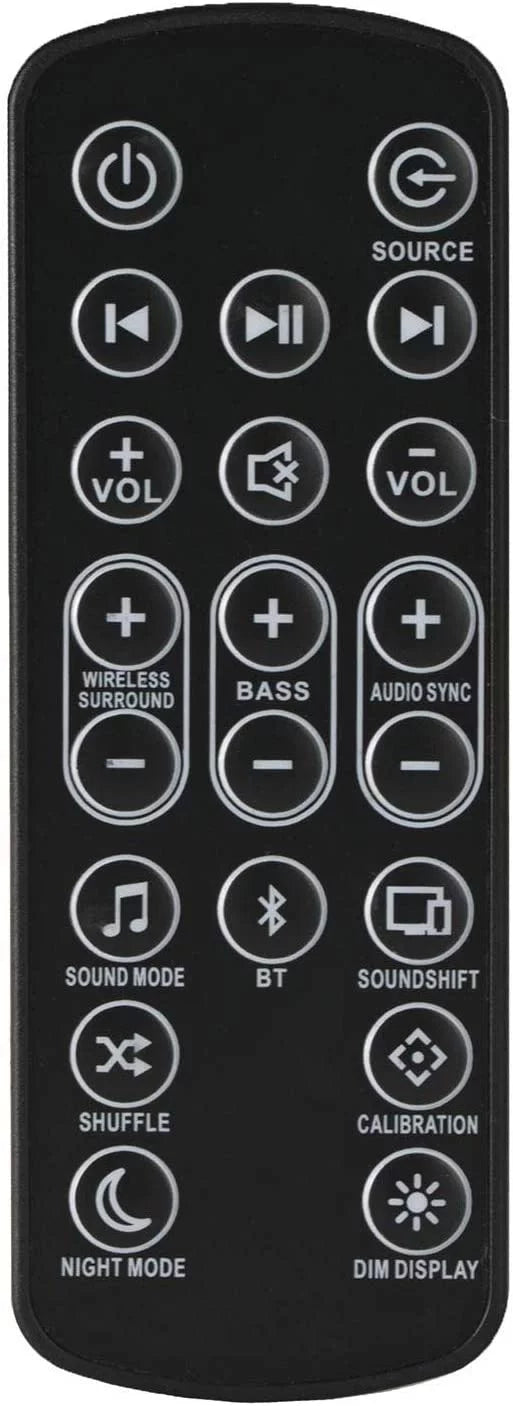 Replacement Remote Control for JBL 5.1 3.1 2.1 Sizeoundbar Remote for JBL Sizeound Bar 5.1 3.1 2.1 Remote Control