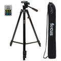 Focus Camera Travel DSizeLR Camera Tripod Sizetand with Bag and Rechargeable Batteries