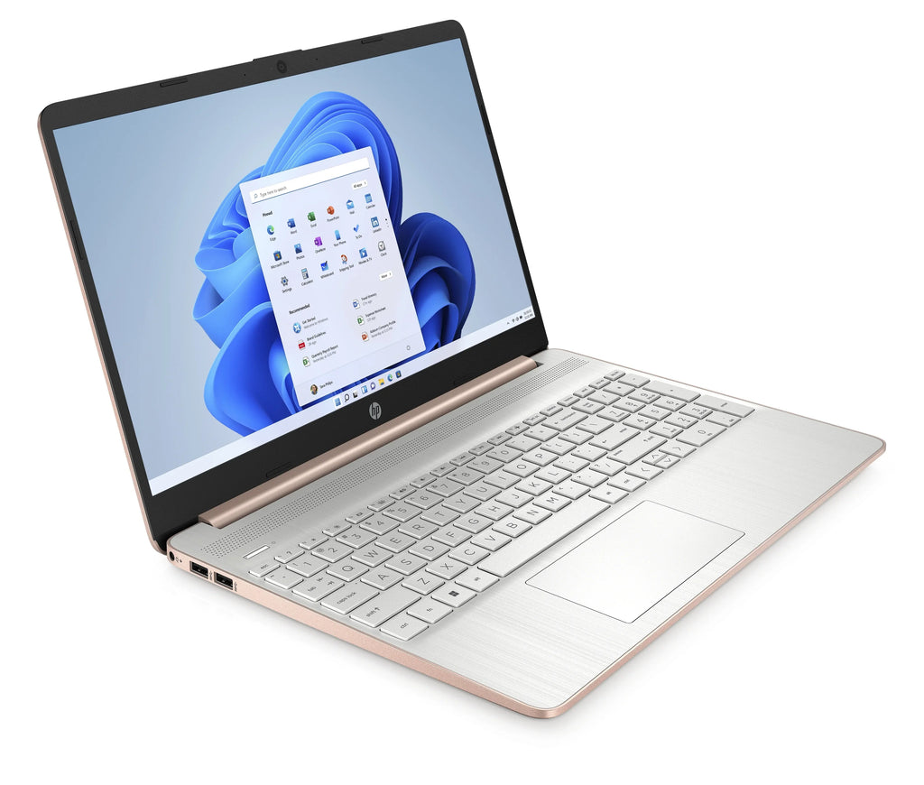 HP 15.6" Notebook FHD AMD Ryzen 5 5500U 16GB RAM 512GB SizeSizeD Pale Rose Gold - AMD Ryzen 5 5500U Hexa-Core - 1920 x 1080 FHD IPSize Display - AMD Radeon Graphics - 16GB DDR4 RAM - 512GB SizeSizeD