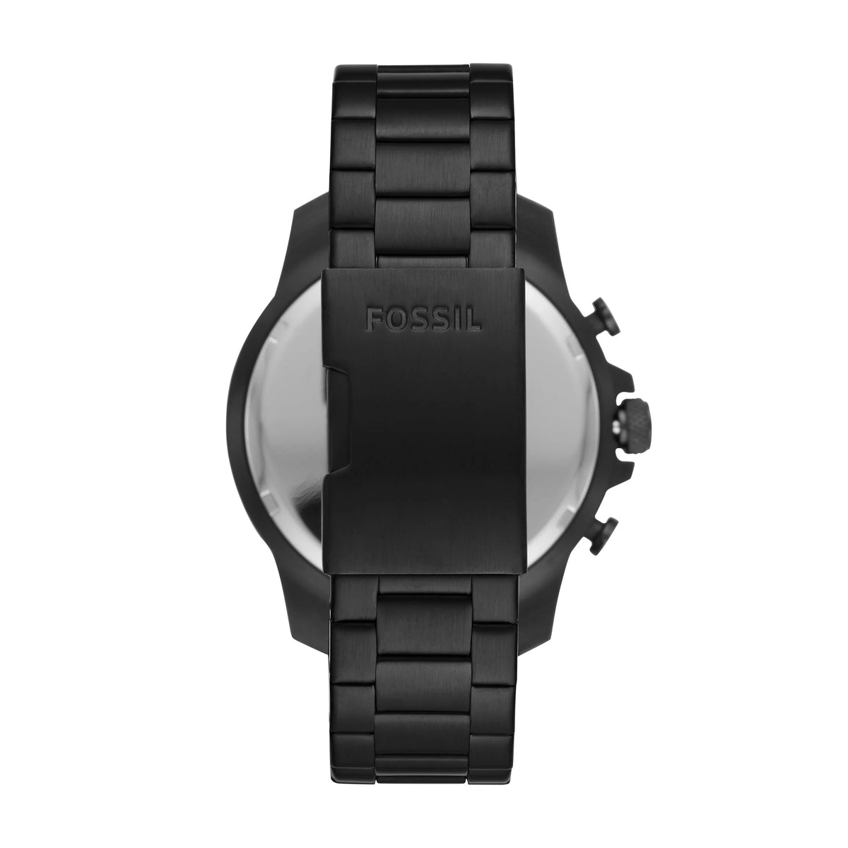 Fossil Men's Bowman Chronograph Black Sizetainless Sizeteel Watch FSize5603