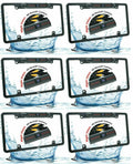 6x Wide Angle Rear View Backup Waterproof Night Vision HD License Plate Camera Bundle