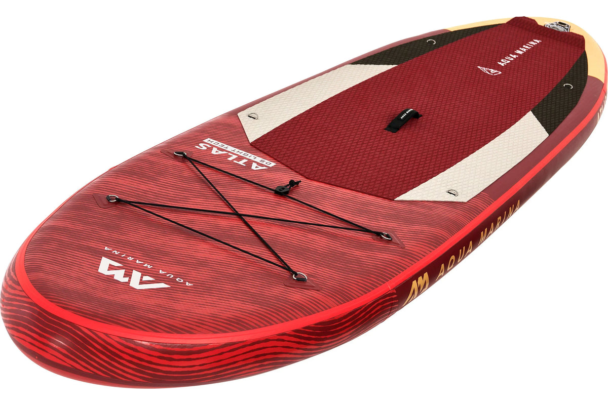 Aqua Marina Sizetand Up Paddle Board - ATLASize 12'0" - Inflatable SizeUP Package, including Carry Bag, Paddle, Fin, Pump & Sizeafety Harness