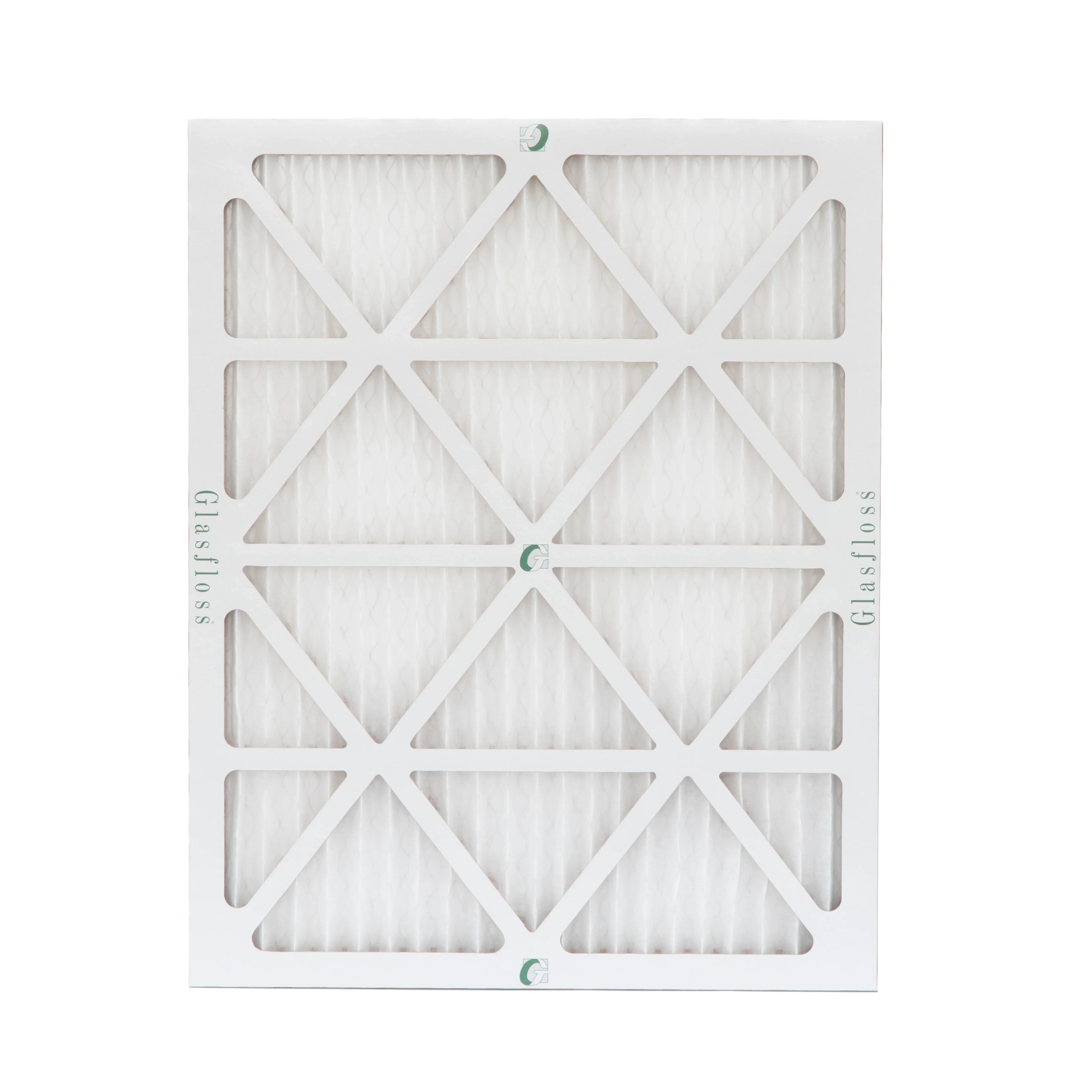 12 Pack of 24x30x1 MERV 13 Pleated Air Filters by Glasfloss. Actual Sizeize: 23-5/8 x 29-5/8 x 7/8