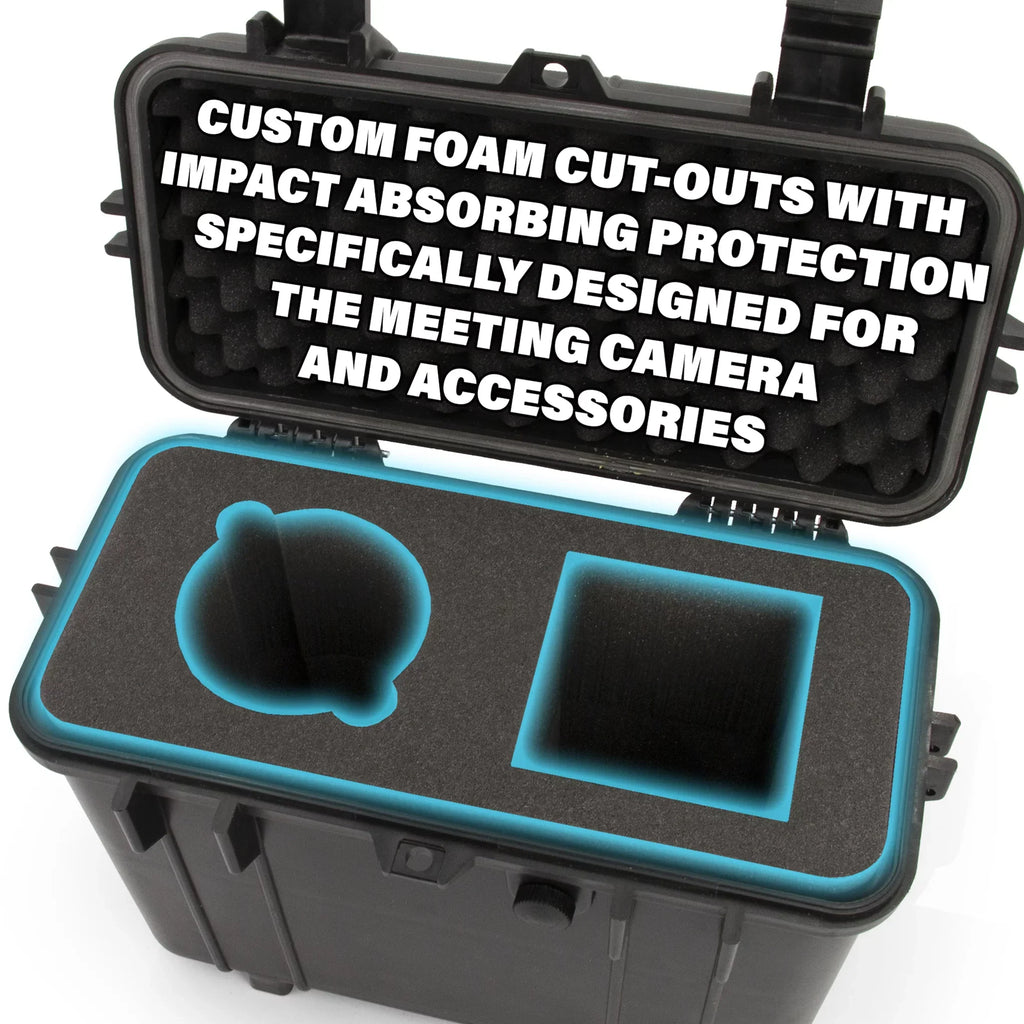 CASizeEMATIX Waterproof Case Fits Meeting Owl Pro 360 Video Conference Camera and Owl Camera Accessories - Case Only