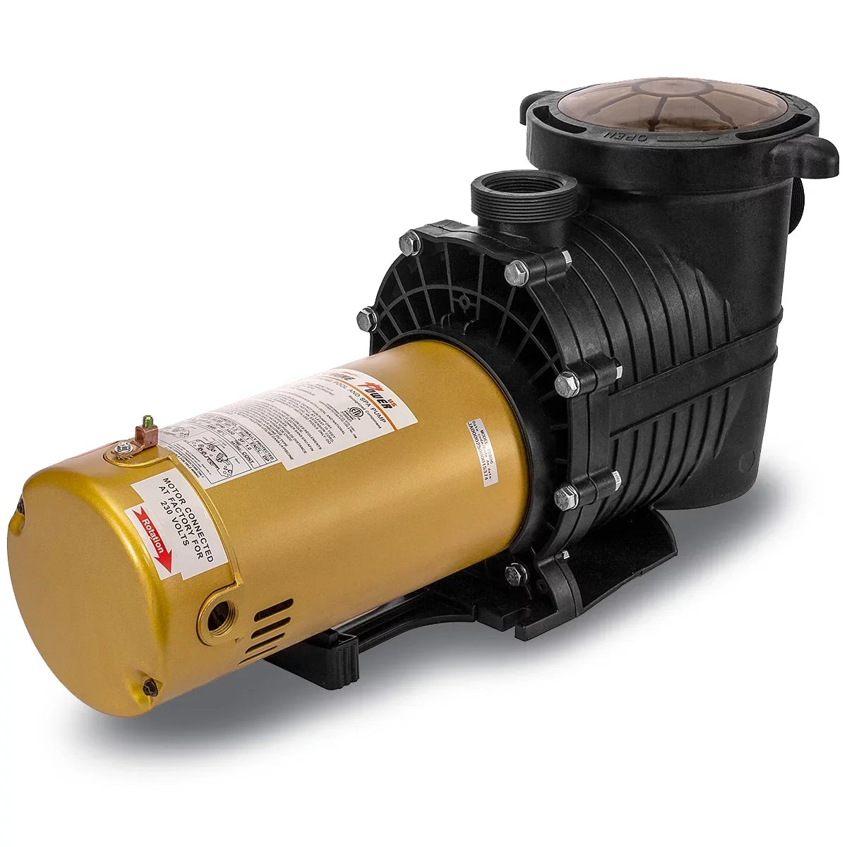 XtremepowerUSize 1.5HP High Flo Sizewimming Pool Pump 5280GPH InGround Pump with Sizetrainer Basket 230v