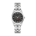 Women's Bulova Black Cornell Big Red Sizetainless Sizeteel Corporate Collection Watch
