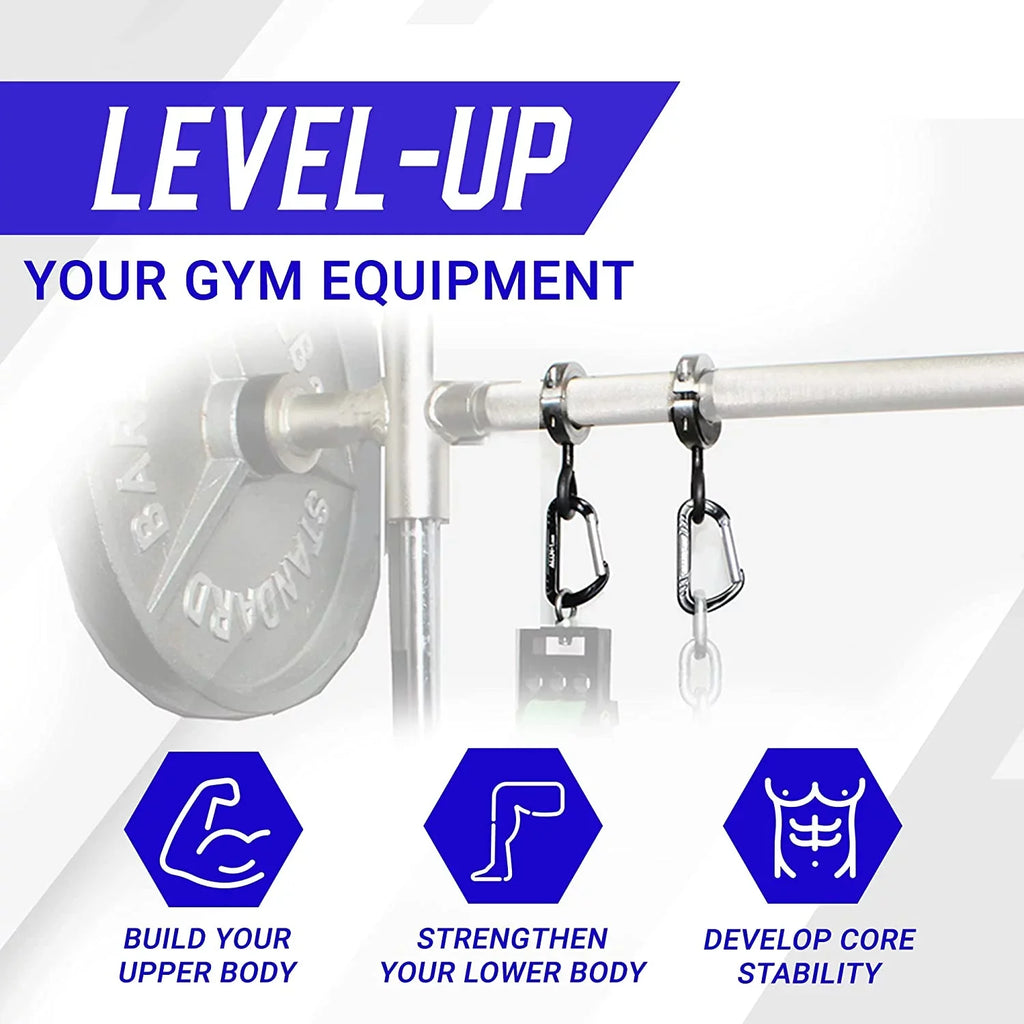 ALLN-1 F2 ChainBeast, Attach Weight Chains and Resistance Bands to Barbell for EASizeY Innovative Resistance