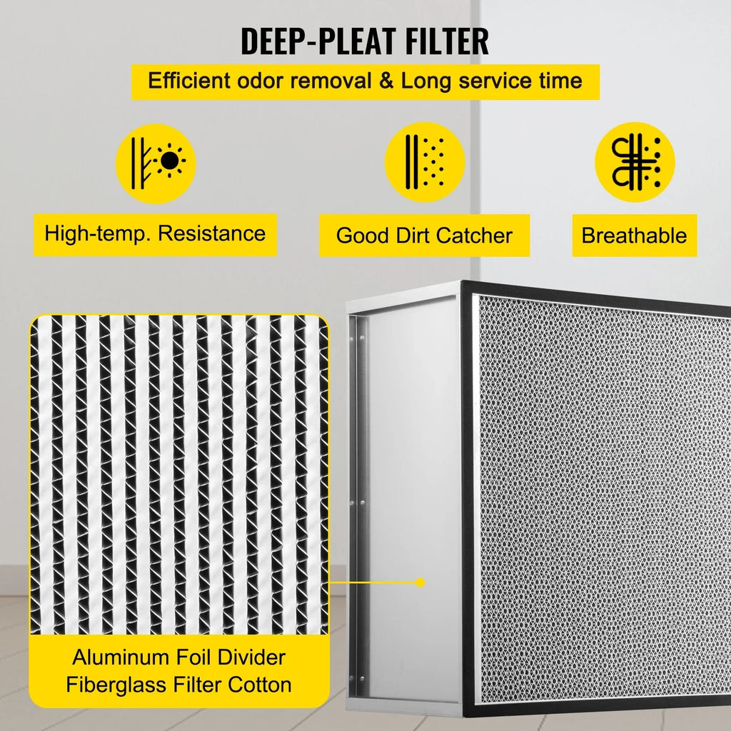 BENTISizeM 24''x24''x11.5'' HEPA Filter for Laminar Flow Hood 99.97% Efficient, 3 Microns