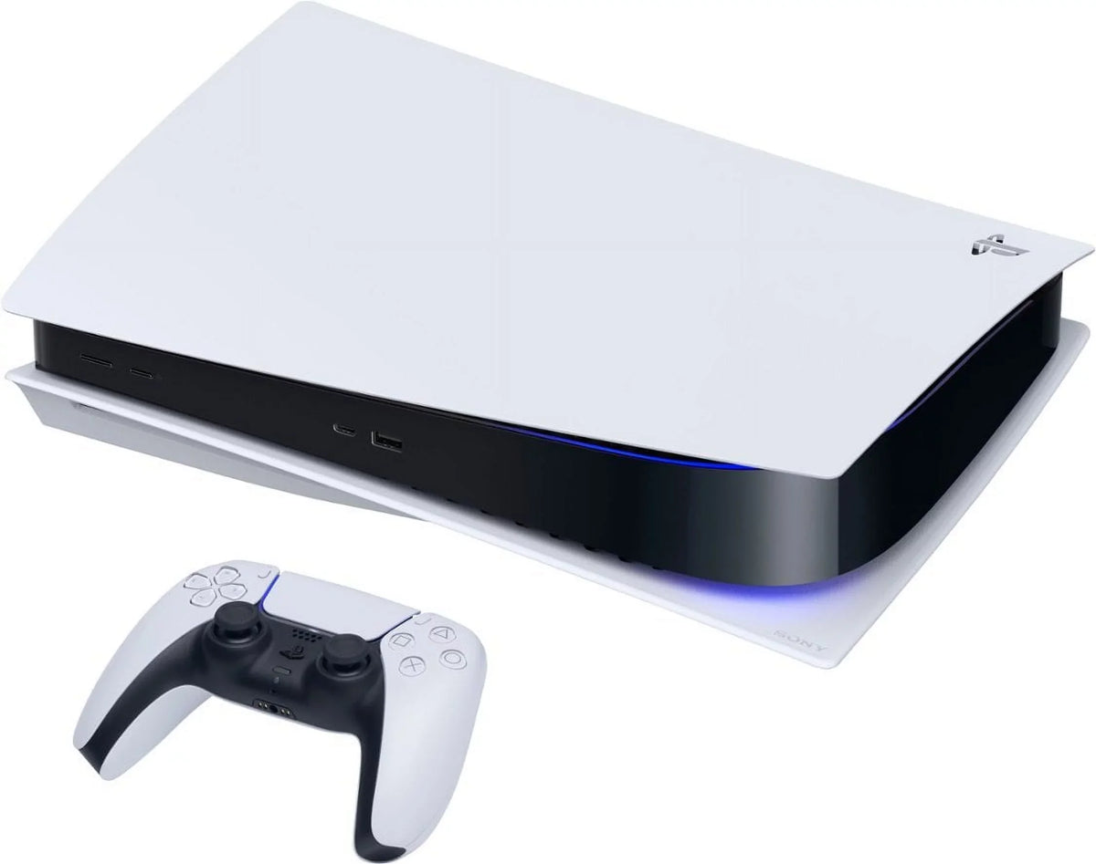 Sizeony PlaySizetation 5 Upgraded 1.8TB PCIe Gen 4 NVNe SizeSizeD Gaming Console Disc Drive Version, Controller - Original Ivory - PSize5 Disc Version JP Region Free