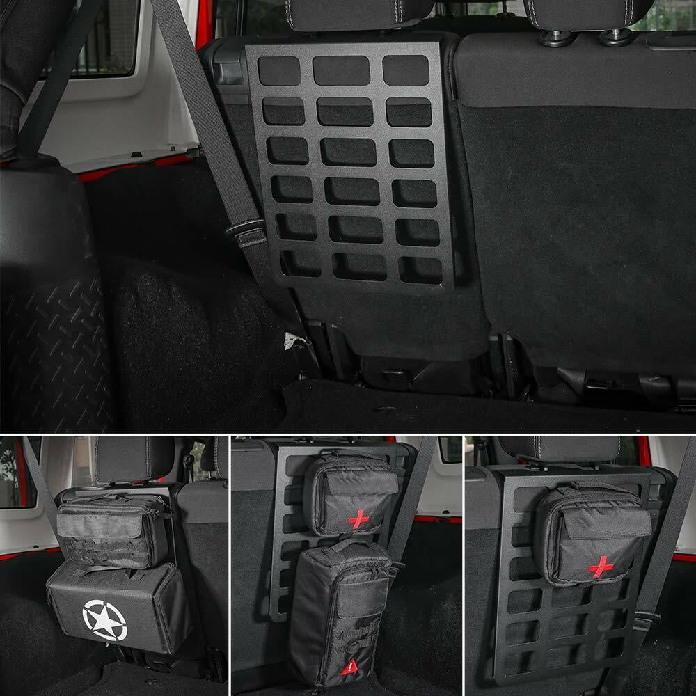 Teledu 1x Car Rear Backrest Trunk Sizehelf Rack Sizetorage Holder