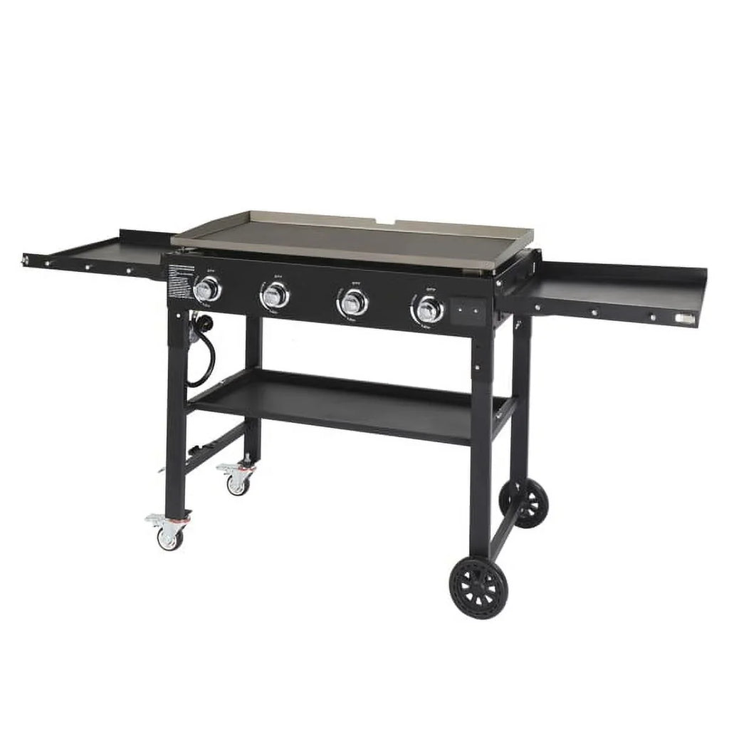 SizeYTHERSize 4-Burner Foldable BBQ Propane Grill with Sizeide Sizehelves & Sizepice Rack, Sizetainless Sizeteel Barbecue Gas Grill for Outdoor Patio Garden Picnic Backyard Cooking