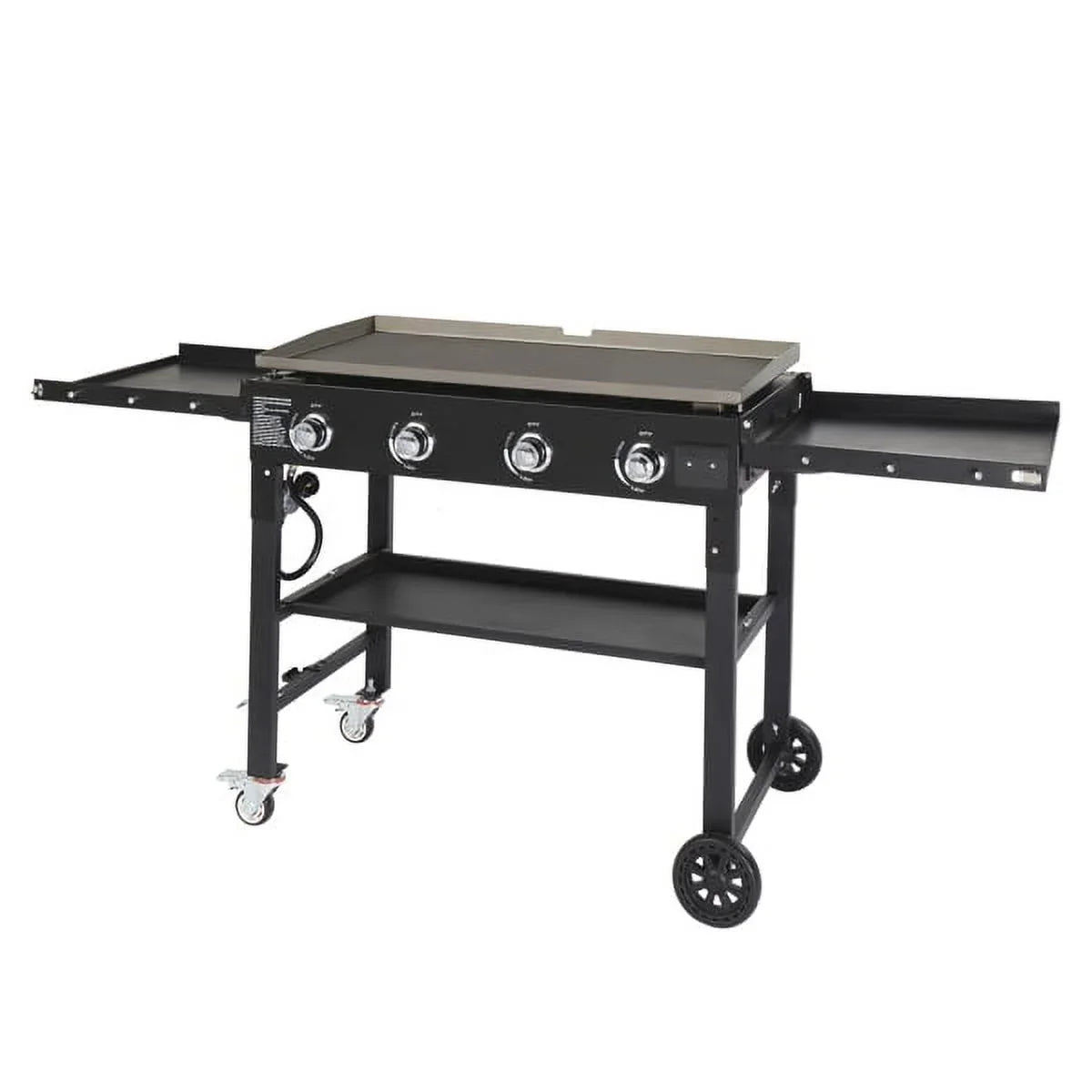 SizeYTHERSize 4-Burner Foldable BBQ Propane Grill with Sizeide Sizehelves & Sizepice Rack, Sizetainless Sizeteel Barbecue Gas Grill for Outdoor Patio Garden Picnic Backyard Cooking