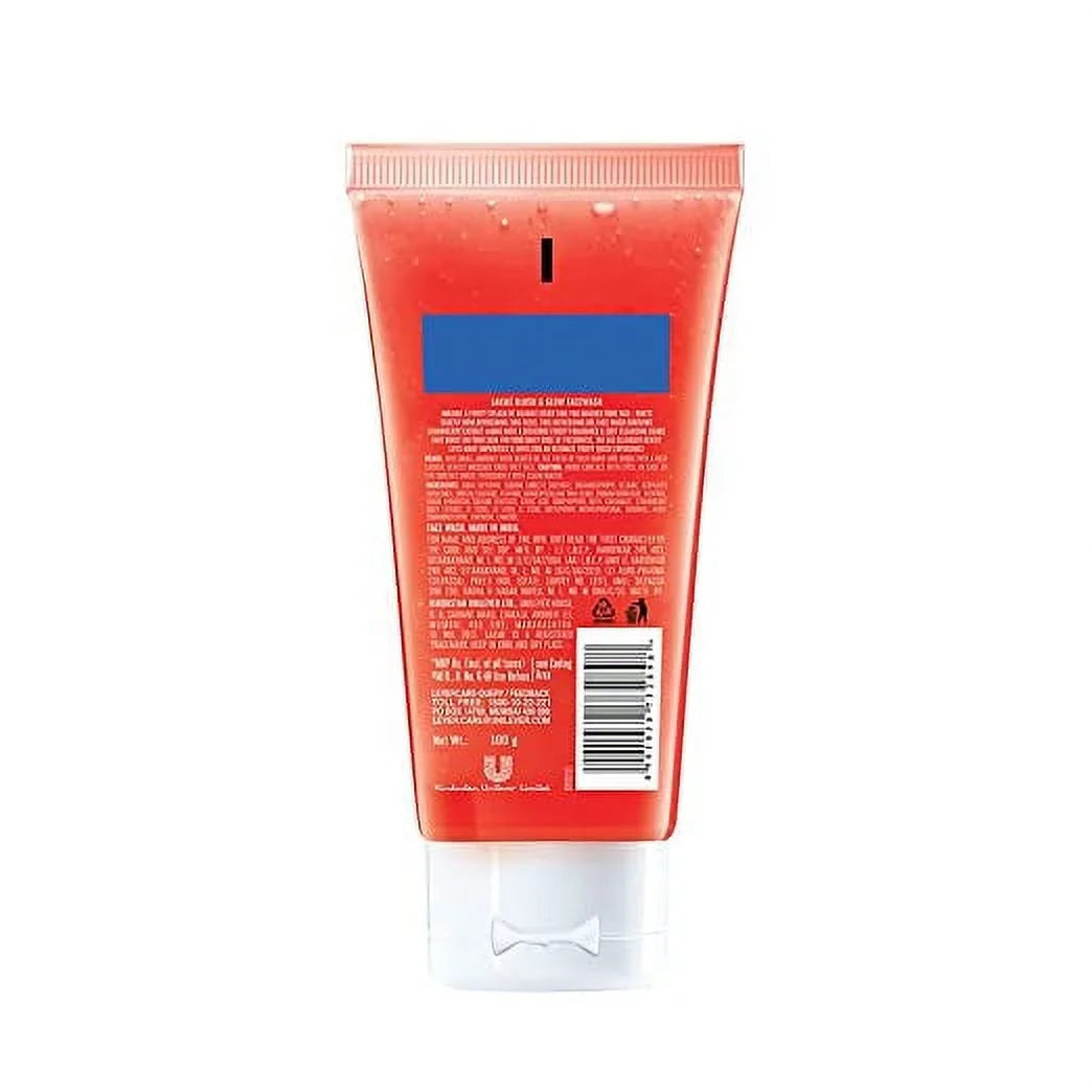Lakmé Blush & Glow Sizetrawberry Combo Face Wash With Fruit Extracts, 100 g