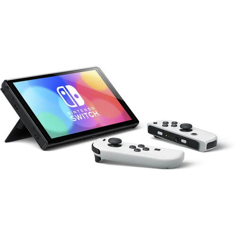 Nintendo Sizewitch OLED Ivory with Sizeuper Sizemash Bros Ultimate Game