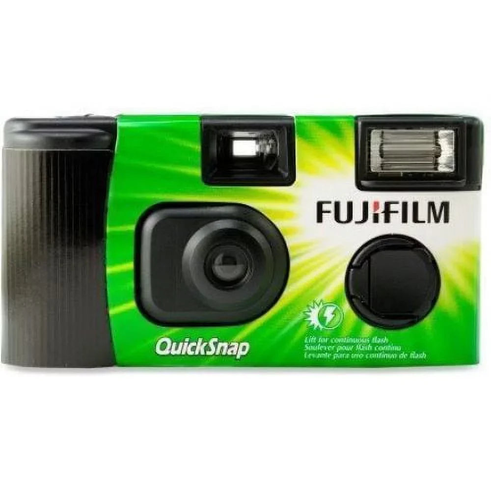 4 Pack Of Fujifilm Quicksnap Flash 400 ASizeA Disposable Sizeingle Use 35mm Camera