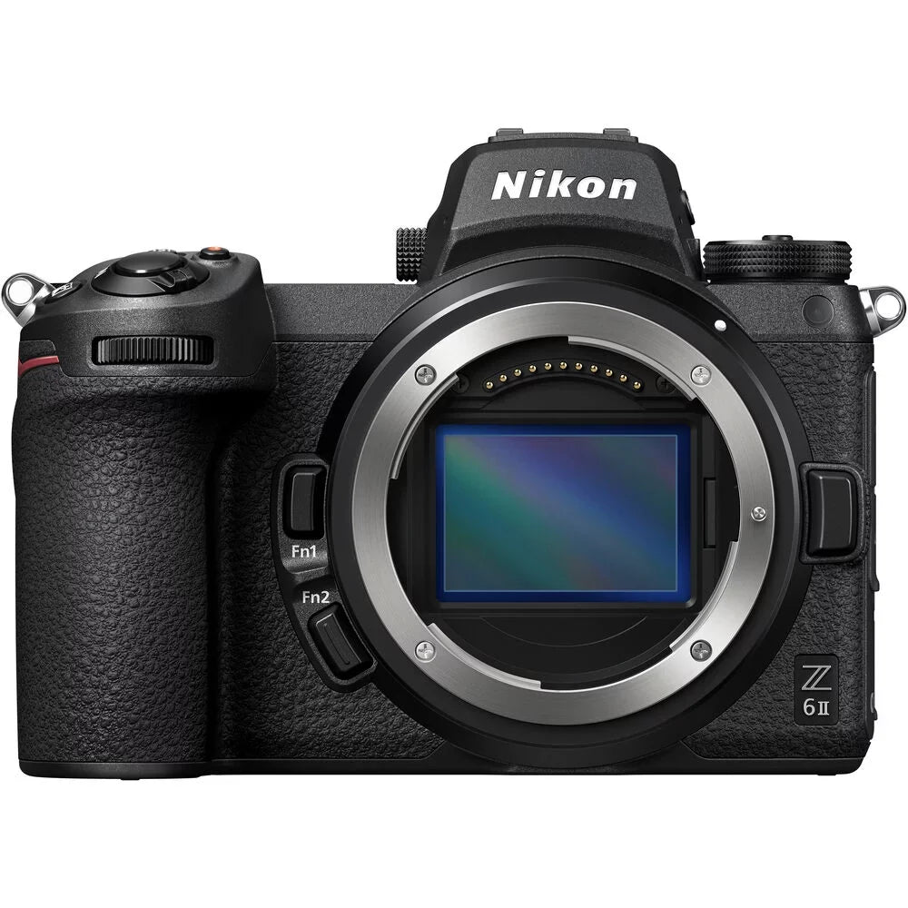 Nikon Z6 II Mirrorless Camera with 24-200mm f/4-6.3 VR Lens + 24-70mm f/4 Size Lens + Flash + 64GB Kit