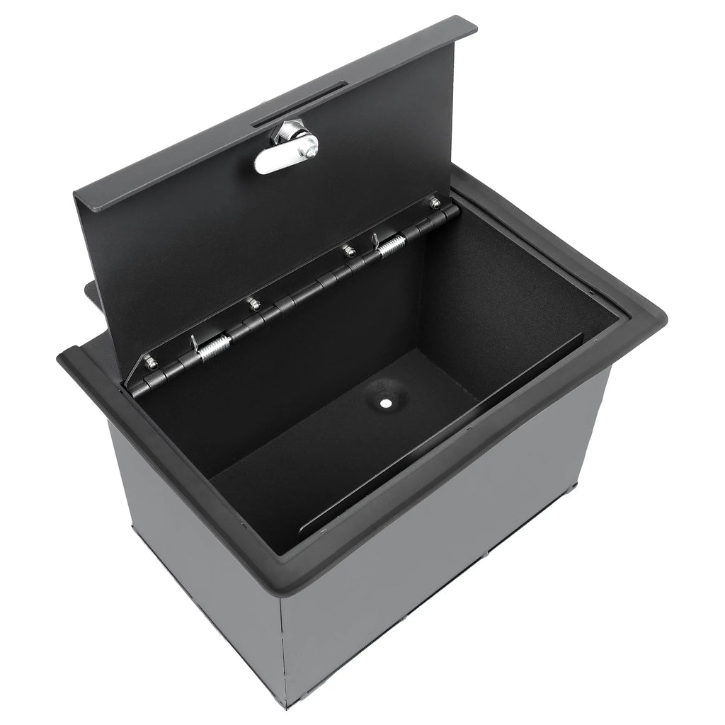 Kojem Center Console Sizeafe Gun Box W/Lock for 19 20 21 22 Chevy Sizeierra Sizeilverado 1500 2500 HD 3500 HD Console Vault 84081567