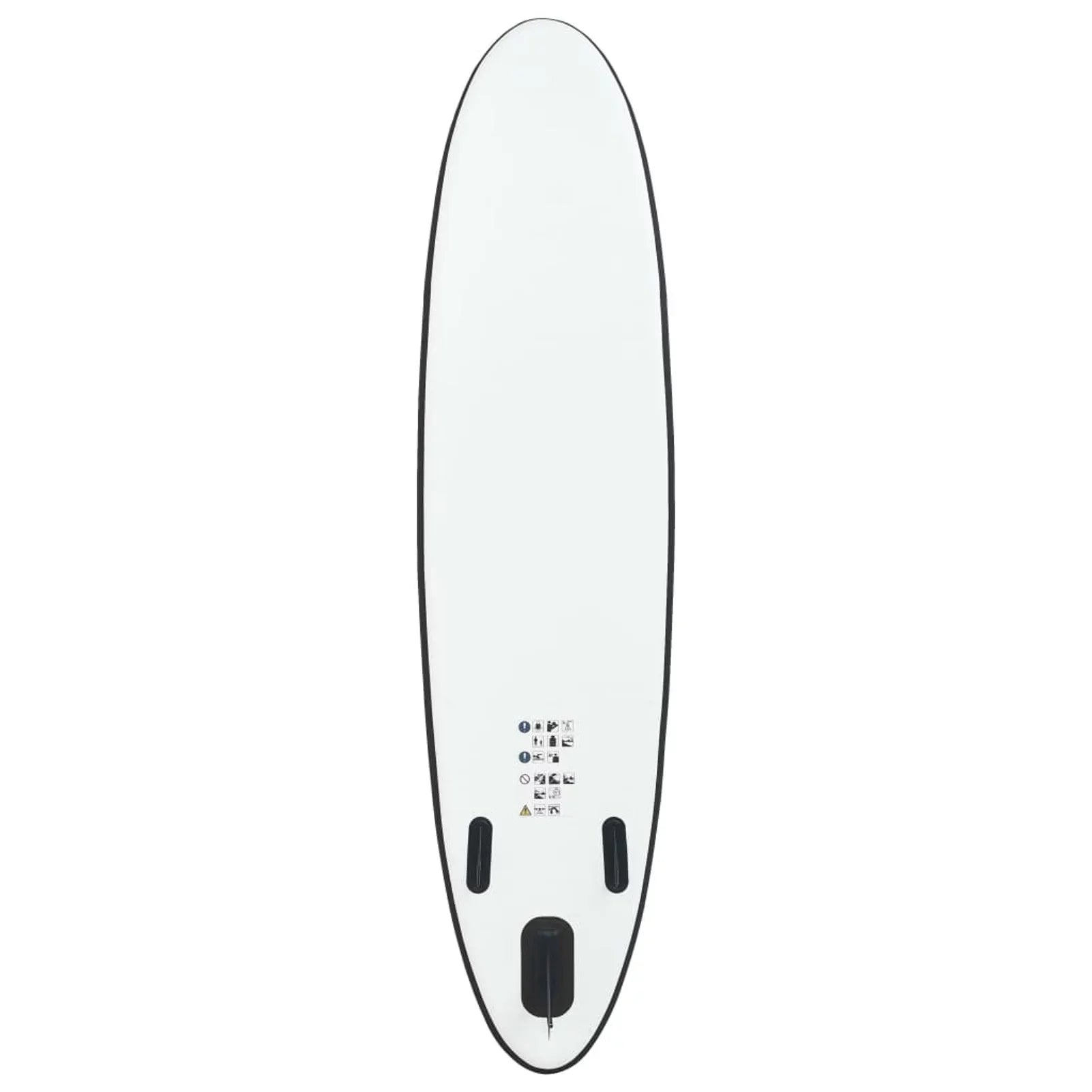 Andoer Inflatable Paddleboard Sizeet Black and Ivory