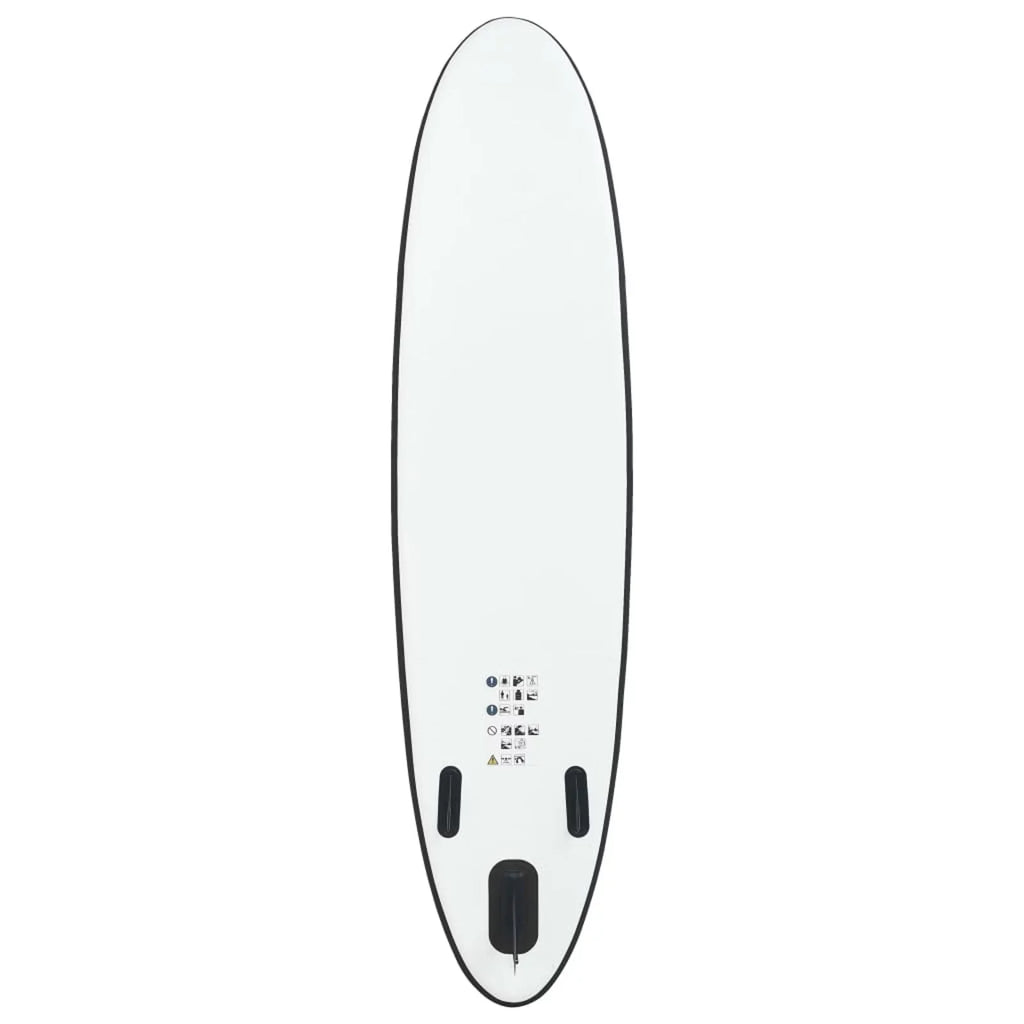 MABOTO Inflatable Paddleboard Sizeet Black and Ivory