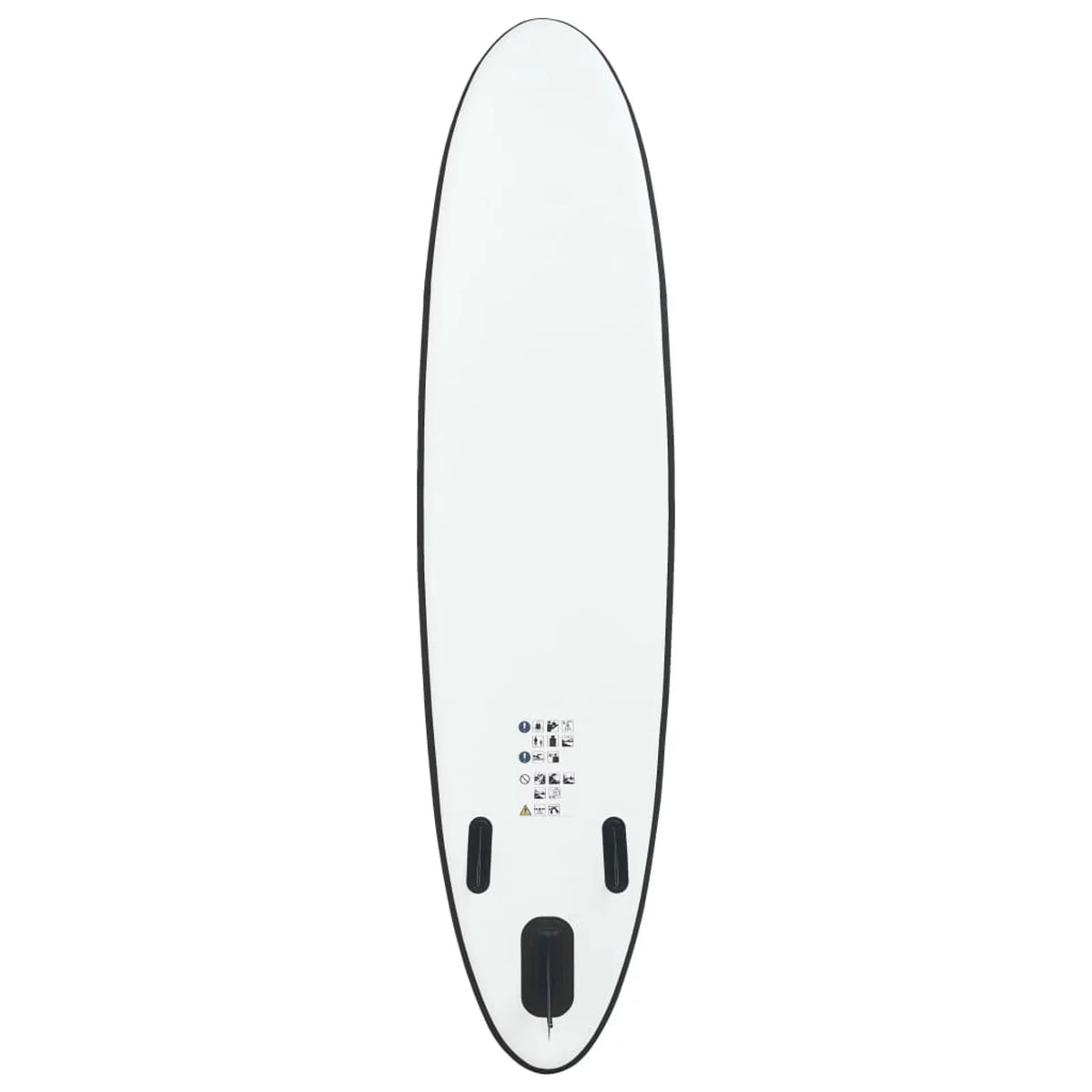 MABOTO Inflatable Paddleboard Sizeet Black and Ivory